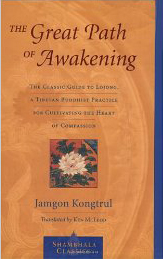 Book cover for The Great Path of Awakening by Jamgon Kongtrul