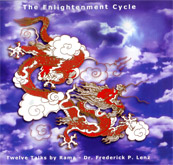 The Enlightenment Cycle talk series artwork featuring a dragon